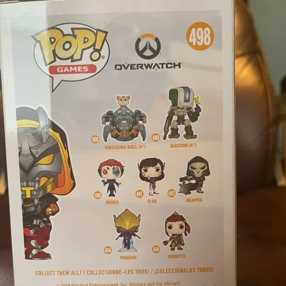 Funko POP! Games: Overwatch: Reaper (Walmart Exclusive) #498 - Picture 2 of 2